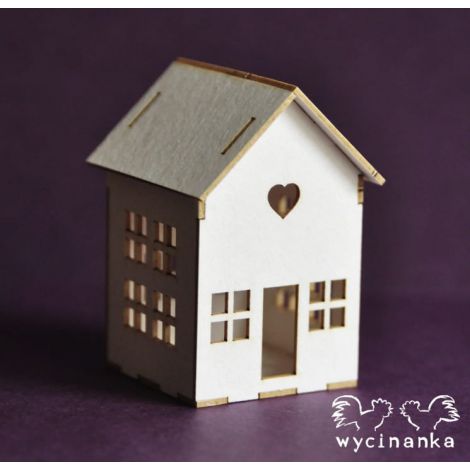 Tekturka Wycinanka 3D Domek Mini #2